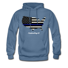 Load image into Gallery viewer, BLUE LINE USA - Men's Hoodie - denim blue