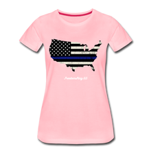 Load image into Gallery viewer, BLUE LINE USA - Women’s Premium T-Shirt - pink