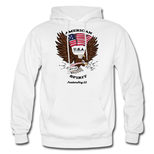 Load image into Gallery viewer, AMERICAN SPIRIT - Gildan Heavy Blend Adult Hoodie - white