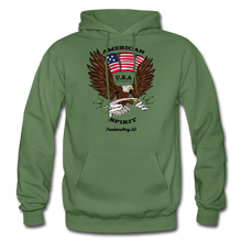 Load image into Gallery viewer, AMERICAN SPIRIT - Gildan Heavy Blend Adult Hoodie - military green
