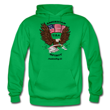 Load image into Gallery viewer, AMERICAN SPIRIT - Gildan Heavy Blend Adult Hoodie - kelly green