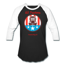 Load image into Gallery viewer, US TRUCKERS - Baseball T-Shirt - black/white