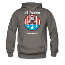 Load image into Gallery viewer, US TRUCKERS - Men's Hoodie - asphalt gray
