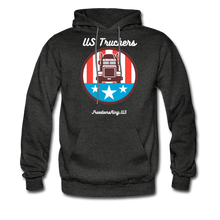 Load image into Gallery viewer, US TRUCKERS - Men's Hoodie - charcoal gray