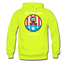 Load image into Gallery viewer, US TRUCKERS - Men's Hoodie - safety green