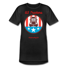 Load image into Gallery viewer, US TRUCKERS - Men’s Long Body Urban Tee - black