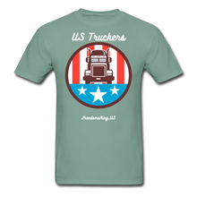 Load image into Gallery viewer, US TRUCKERS - Unisex ComfortWash Garment Dyed T-Shirt - seafoam green