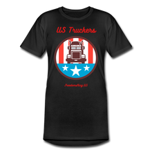 Load image into Gallery viewer, US TRUCKERS - Men’s Long Body Urban Tee - black