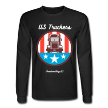 Load image into Gallery viewer, US TRUCKERS - Men's Long Sleeve T-Shirt - black