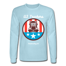 Load image into Gallery viewer, US TRUCKERS - Men's Long Sleeve T-Shirt - powder blue