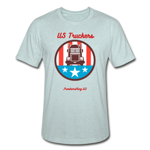 Load image into Gallery viewer, US TRUCKERS - Unisex Heather Prism T-Shirt - heather prism ice blue