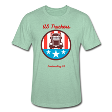 Load image into Gallery viewer, US TRUCKERS - Unisex Heather Prism T-Shirt - heather prism mint
