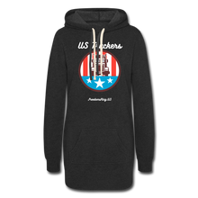Load image into Gallery viewer, US TRUCKERS - Women's Hoodie Dress - heather black