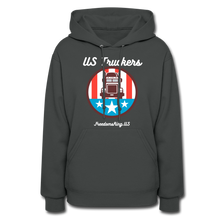 Load image into Gallery viewer, US TRUCKERS - Women's Hoodie - asphalt