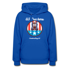 Load image into Gallery viewer, US TRUCKERS - Women's Hoodie - royal blue