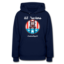 Load image into Gallery viewer, US TRUCKERS - Women's Hoodie - navy