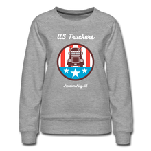 Load image into Gallery viewer, US TRUCKERS - Women’s Premium Sweatshirt - heather gray
