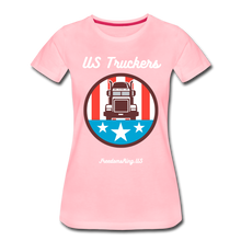 Load image into Gallery viewer, US TRUCKERS - Women’s Premium T-Shirt - pink