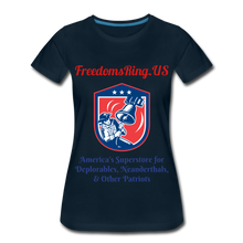 Load image into Gallery viewer, Superstore for Deplorables - Women’s Premium T-Shirt - deep navy