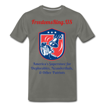Load image into Gallery viewer, Superstore for Deplorables - Men's Premium T-Shirt - asphalt gray