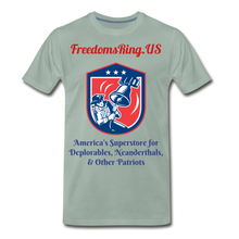 Load image into Gallery viewer, Superstore for Deplorables - Men's Premium T-Shirt - steel green