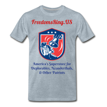 Load image into Gallery viewer, Superstore for Deplorables - Men's Premium T-Shirt - heather ice blue