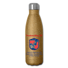Load image into Gallery viewer, Superstore for Deplorables - Insulated Stainless Steel Water Bottle - gold glitter