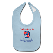 Load image into Gallery viewer, SUPERSTORE FOR DEPLORABLES - Baby Bib - light blue