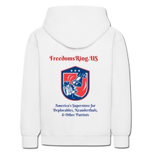 Load image into Gallery viewer, SUPERSTORE FOR DEPLORABLES - Gildan Heavy Blend Youth Hoodie - white