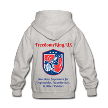 Load image into Gallery viewer, SUPERSTORE FOR DEPLORABLES - Kids' Hoodie - heather gray
