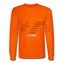 Load image into Gallery viewer, BIDEN-HARRIS - Men&#39;s Long Sleeve T-Shirt - orange
