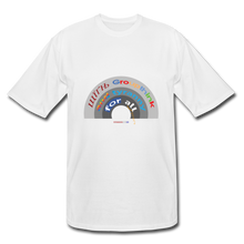 Load image into Gallery viewer, GROUPTHINK RAINBOW - Men&#39;s Tall T-Shirt - white
