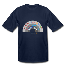 Load image into Gallery viewer, GROUPTHINK RAINBOW - Men&#39;s Tall T-Shirt - navy
