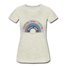 Load image into Gallery viewer, GROUPTHINK RAINBOW - Women’s Premium T-Shirt - heather oatmeal
