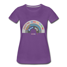 Load image into Gallery viewer, GROUPTHINK RAINBOW - Women’s Premium T-Shirt - purple
