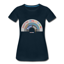 Load image into Gallery viewer, GROUPTHINK RAINBOW - Women’s Premium T-Shirt - deep navy
