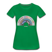 Load image into Gallery viewer, GROUPTHINK RAINBOW - Women’s Premium T-Shirt - kelly green
