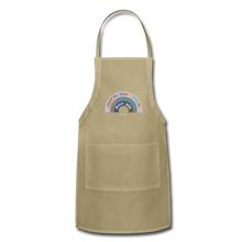 Load image into Gallery viewer, GROUPTHINK RAINBOW - Adjustable Apron - khaki
