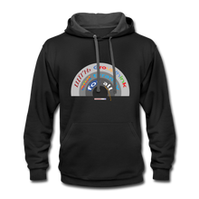 Load image into Gallery viewer, GROUPTHINK RAINBOW - Contrast Hoodie - black/asphalt
