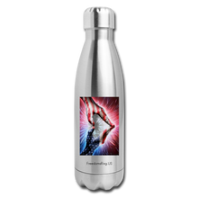 Load image into Gallery viewer, A PATRIOT&#39;S HANDS - Insulated Stainless Steel Water Bottle - silver
