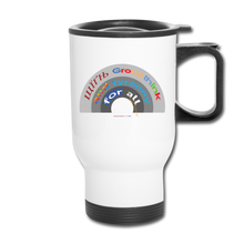 Load image into Gallery viewer, GROUPTHINK RAINBOW - Travel Mug - white
