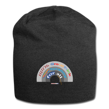 Load image into Gallery viewer, GROUPTHINK RAINBOW - Jersey Beanie - charcoal gray
