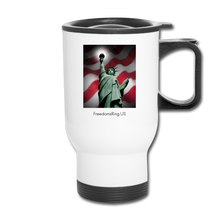 Load image into Gallery viewer, LIBERTY&#39;S LIGHT - Travel Mug - white
