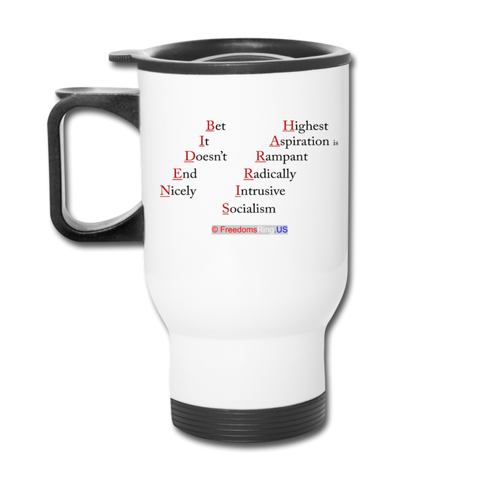 BIDEN HARRIS -Travel Mug - white