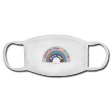 Load image into Gallery viewer, GROUPTHINK RAINBOW - Face Mask - white/white
