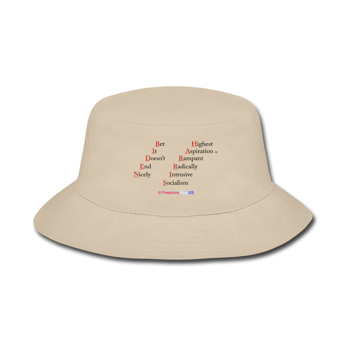 DOESN'T END NICELY - Bucket Hat - cream