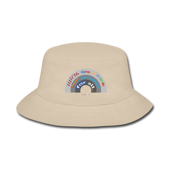 GROUPTHINK RAINBOW - Bucket Hat - cream