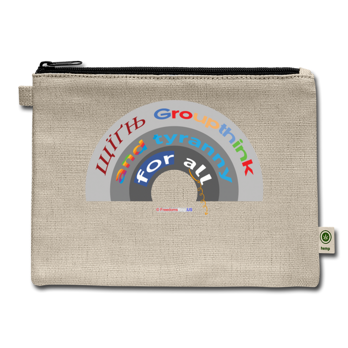 GROUPTHINK RAINBOW - Carry All Pouch - natural