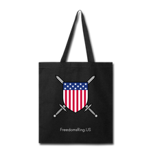 Load image into Gallery viewer, USA SWORD AND SHIELD - Tote Bag - black
