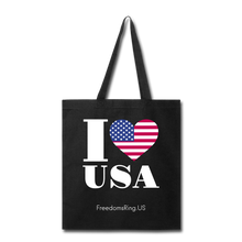 Load image into Gallery viewer, I LOVE USA - Tote Bag - black
